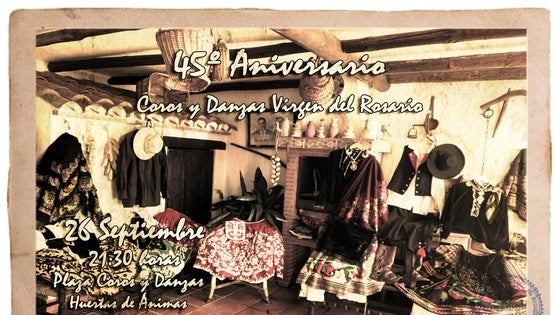 Los Coros y Danzas Virgen del Rosario celebrará sus 45 años con un festival el 26 de septiembre