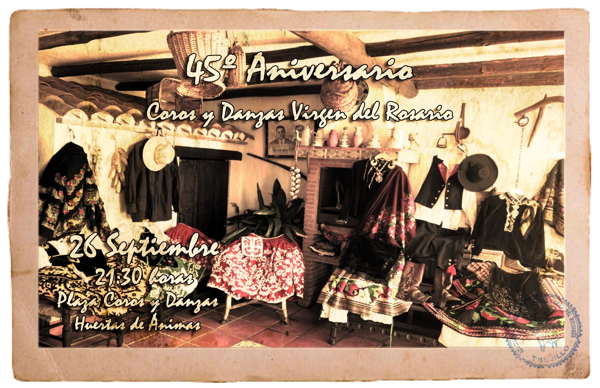 Los Coros y Danzas Virgen del Rosario celebrará sus 45 años con un festival el 26 de septiembre