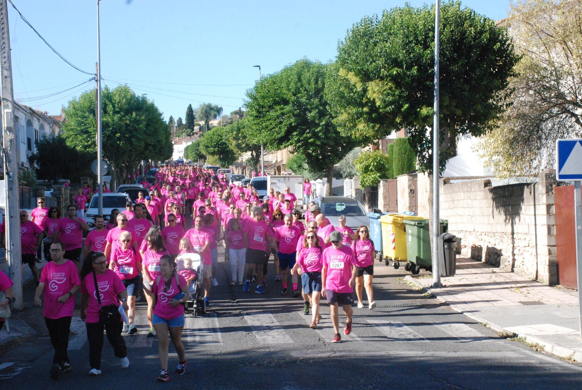 El rosa invade las calles para luchar contra el cáncer