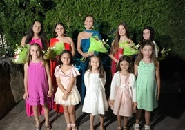 Las reinas y damas juveniles e infantiles serán protagonistas de las fiestas.