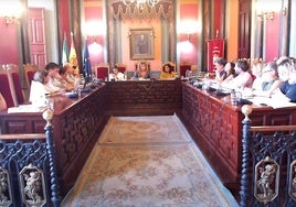 Sesión plenaria de ayer.