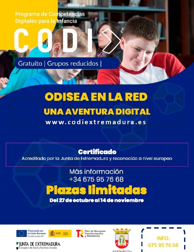 El Ayuntamiento acoge el Programa de Competencias Digitales para la Infancia
