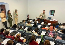 Uno de los talleres llevados a cabo ayer.