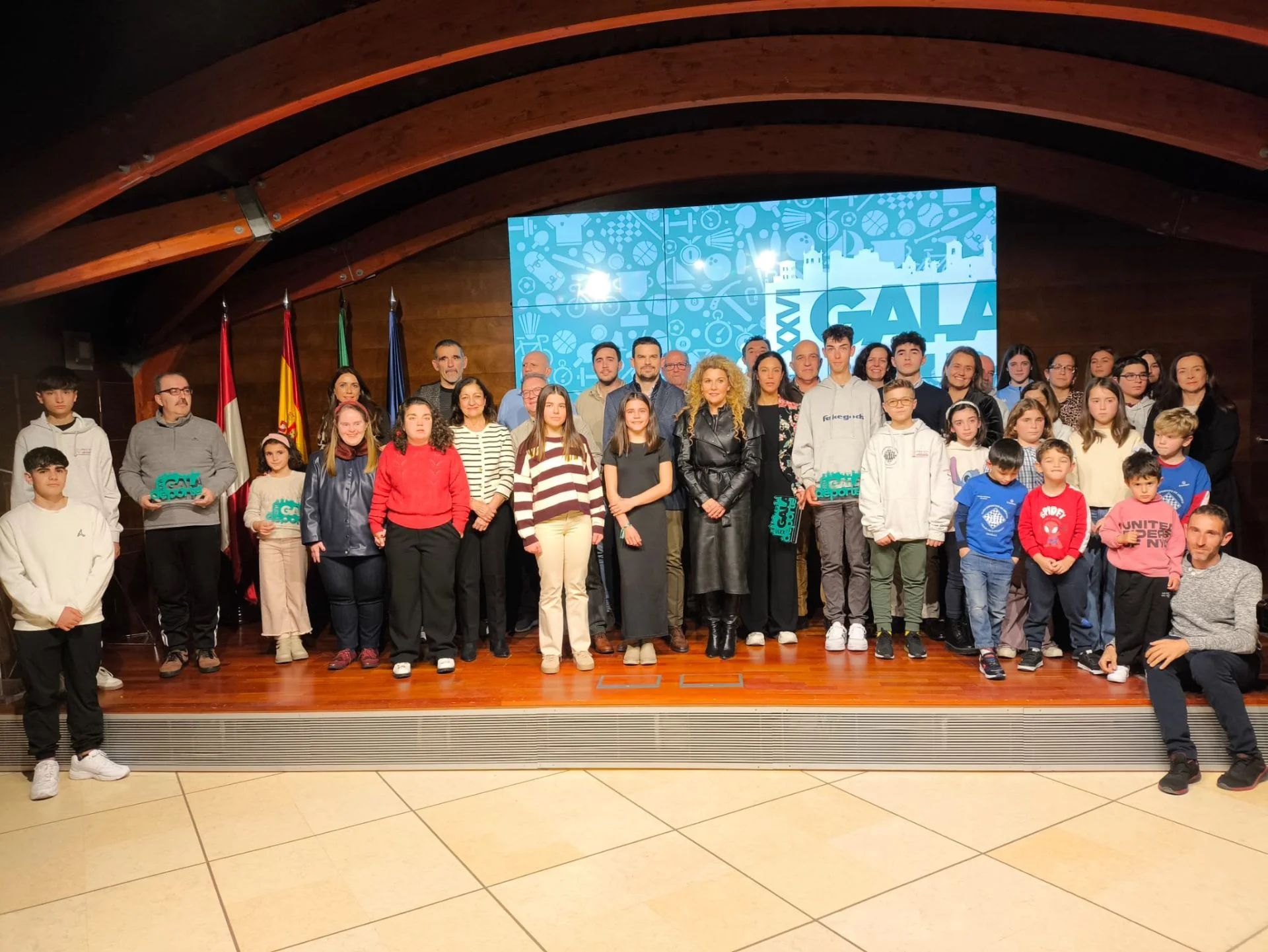 Premiados y políticos en la Gala del Deporte de 2024