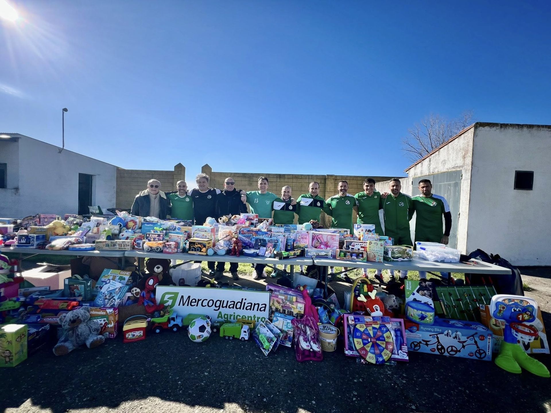 Una convivencia solidaria con unos 250 jugadores