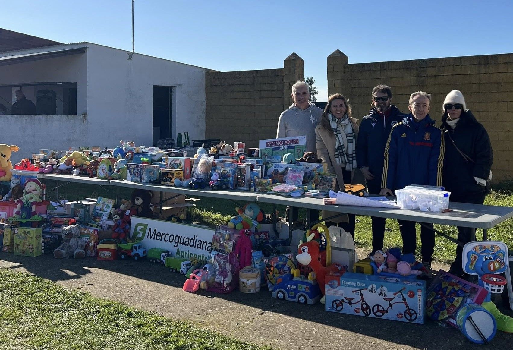 Una convivencia solidaria con unos 250 jugadores