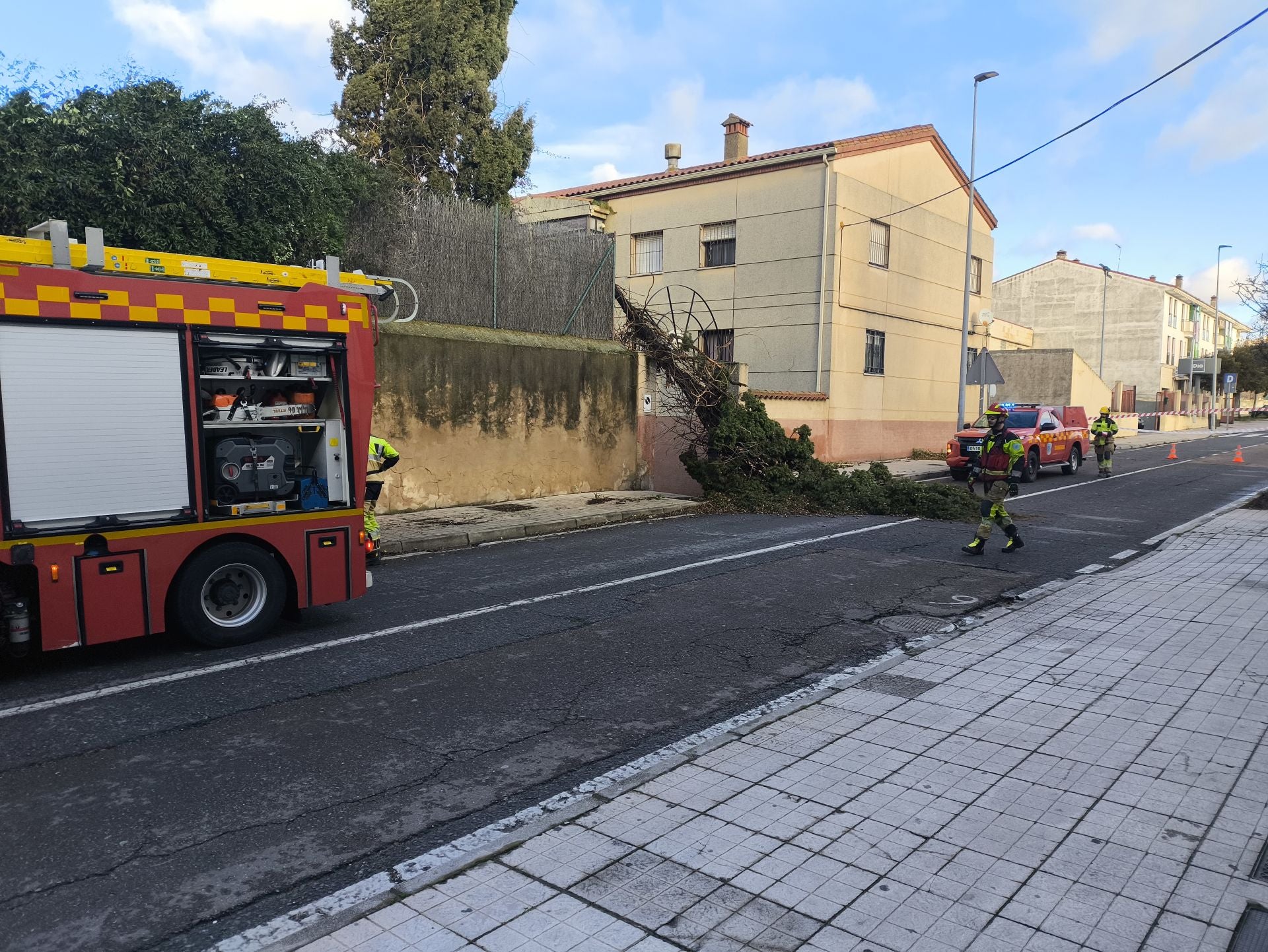 El temporal provoca diferentes incidencias