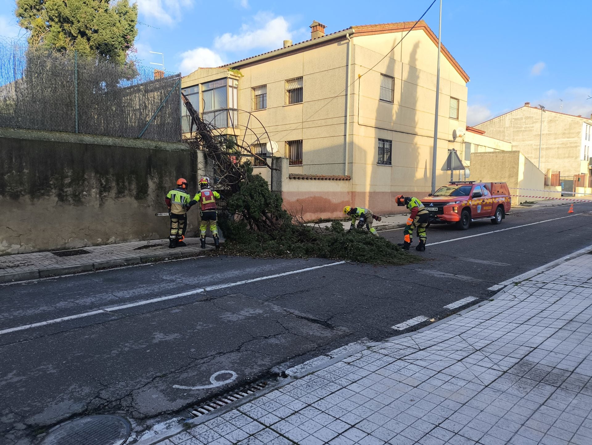 El temporal provoca diferentes incidencias