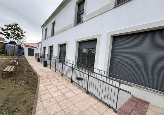 Una zona de la residencia de mayores ya terminada.