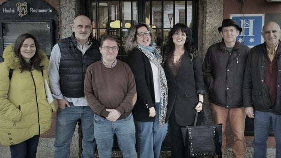 Reunión de Somos Cáceres y la Asociación de Autónomos y Emprendedores de la España Vaciada en Trujillo