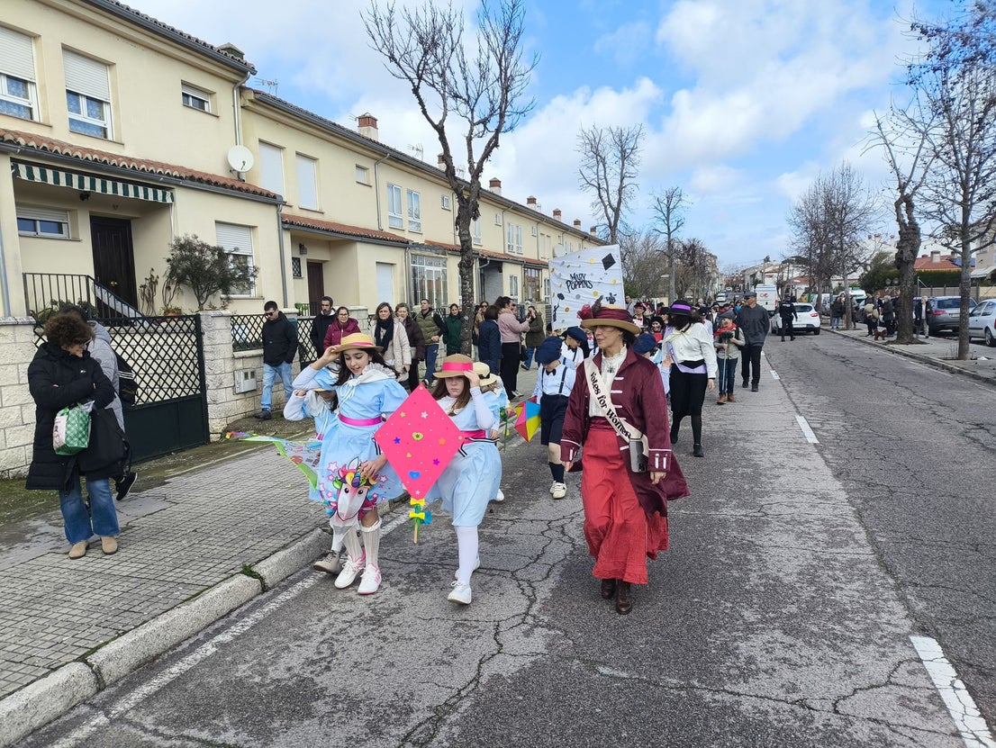 Mary Poppins en el desfile de Carnaval de Las Américas