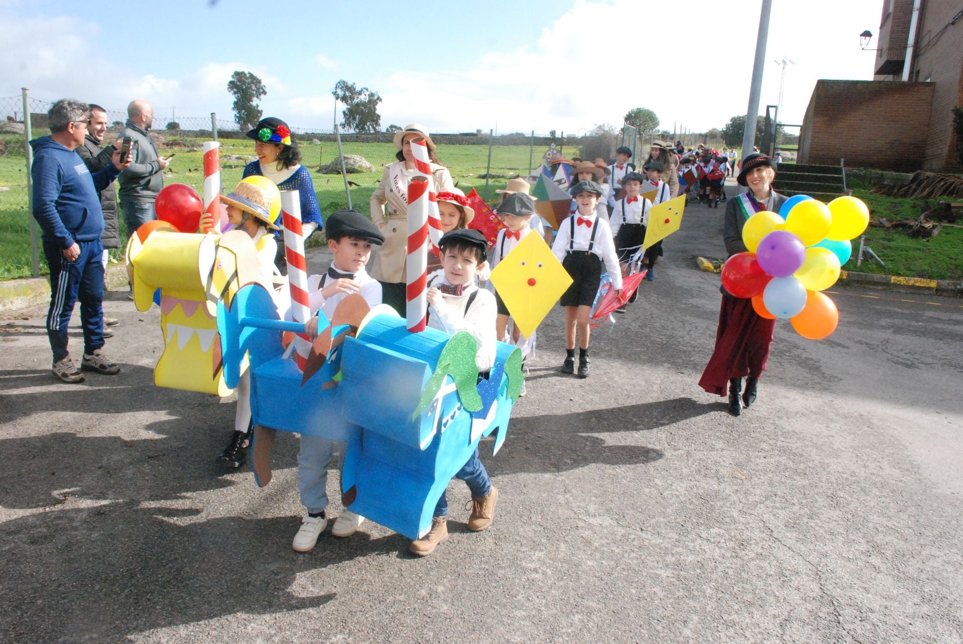 Mary Poppins en el desfile de Carnaval de Las Américas
