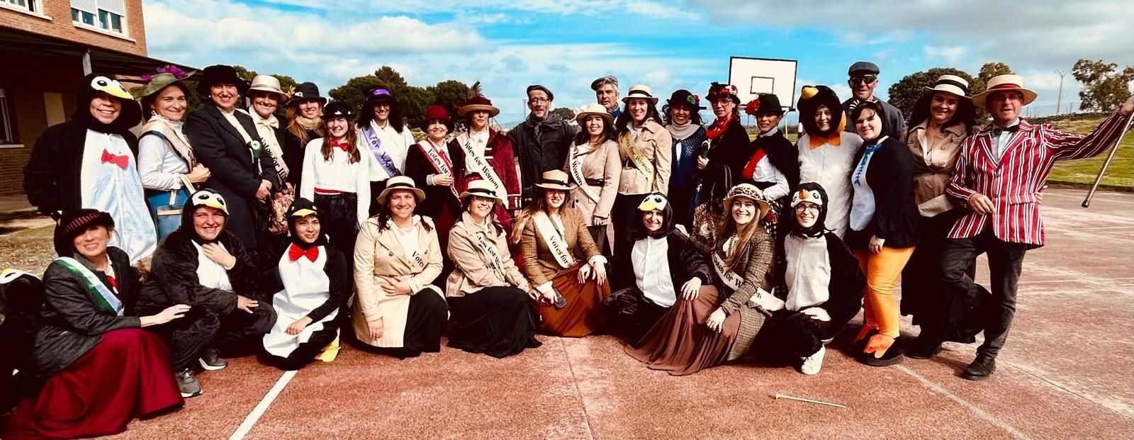 Mary Poppins en el desfile de Carnaval de Las Américas