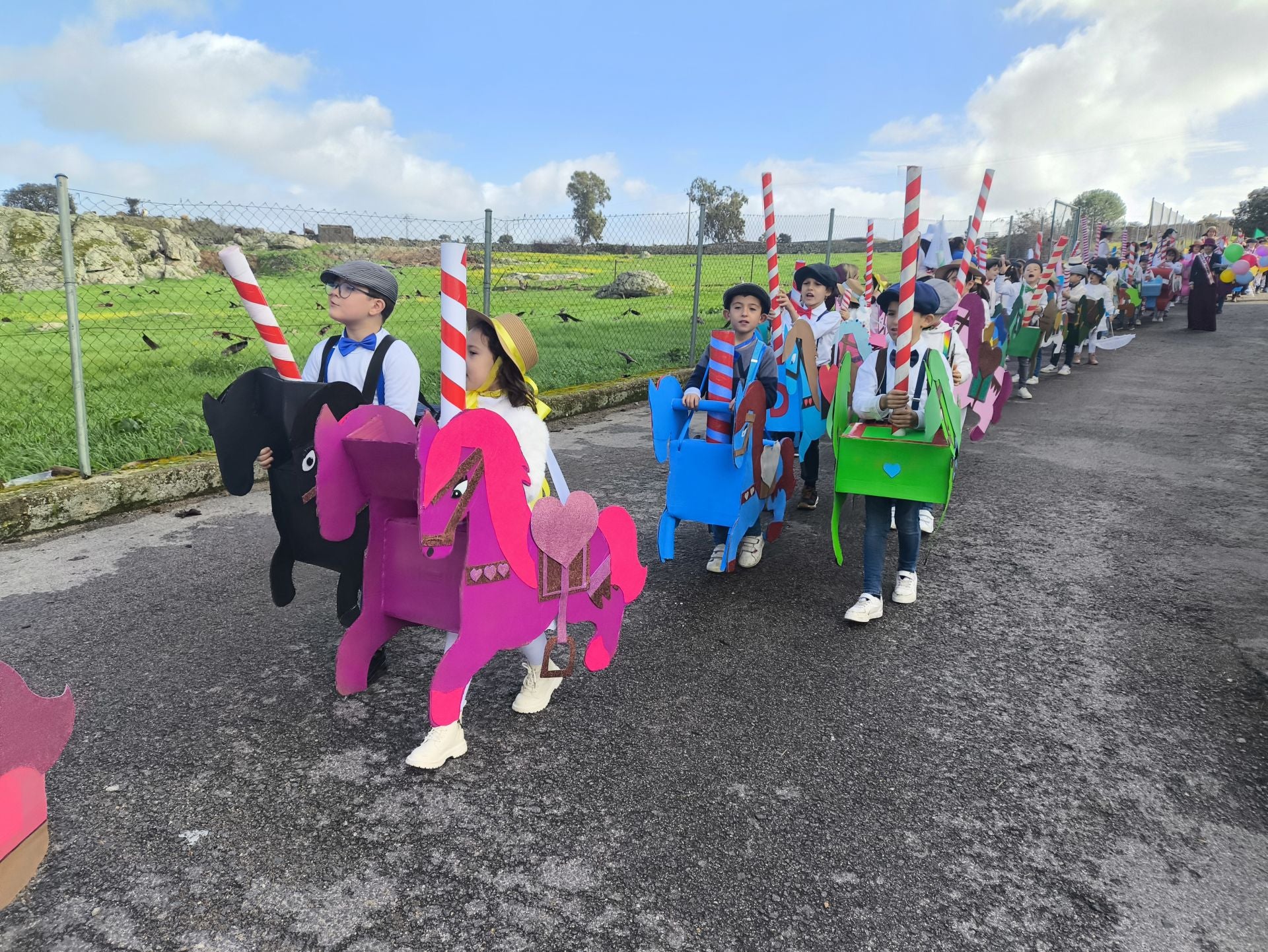Mary Poppins en el desfile de Carnaval de Las Américas