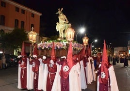 El Cristo Amarrado a la Columna saldrá hoy en procesión.