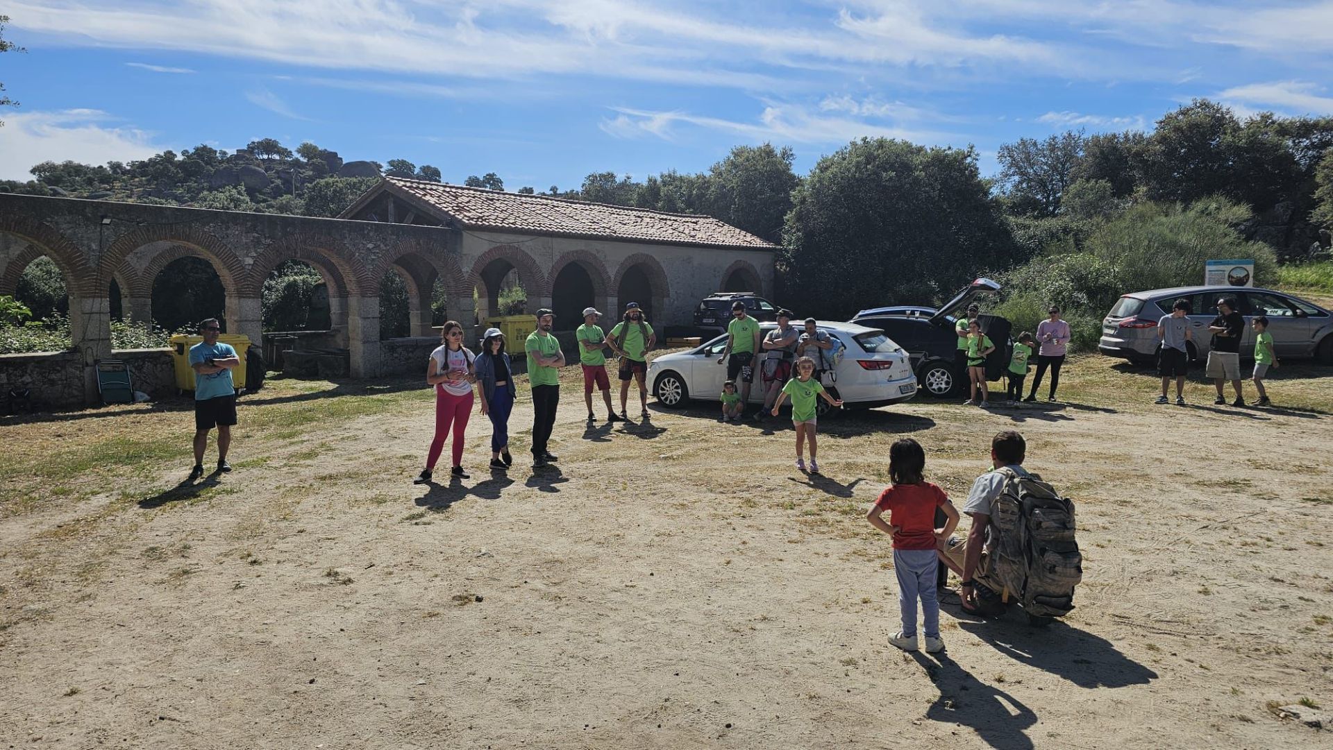 Gran convivencia del club de escalada El Berrocal