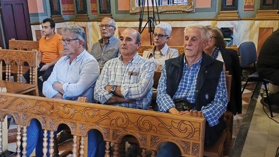 Directivos de la asociación de mayores de Huertas de ánimas