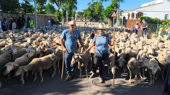 Huertas de Ánimas se vuelca una vez más con la fiesta de la trashumancia