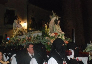 La imagen del Santo Sepulcro, en la Semana Santa trujillana.