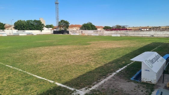 El terren ode juego del campo de fútbol.