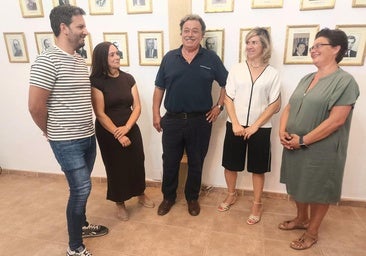 Integrantes del grupo municipal del PSOE del Ayuntamiento.