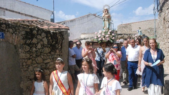 Belén celebró la procesión con la Patrona