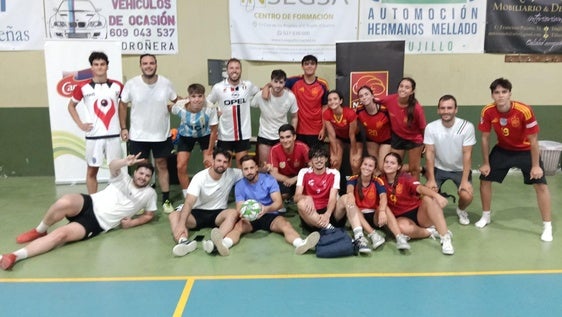 Participantes en los torneos del jamón.