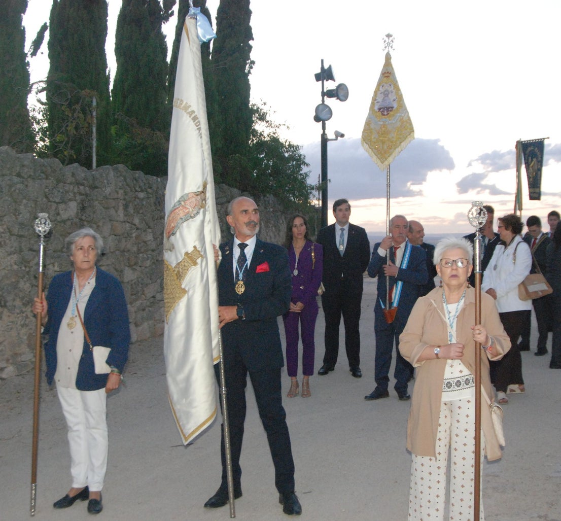La Patrona llega a la iglesia de San Martín