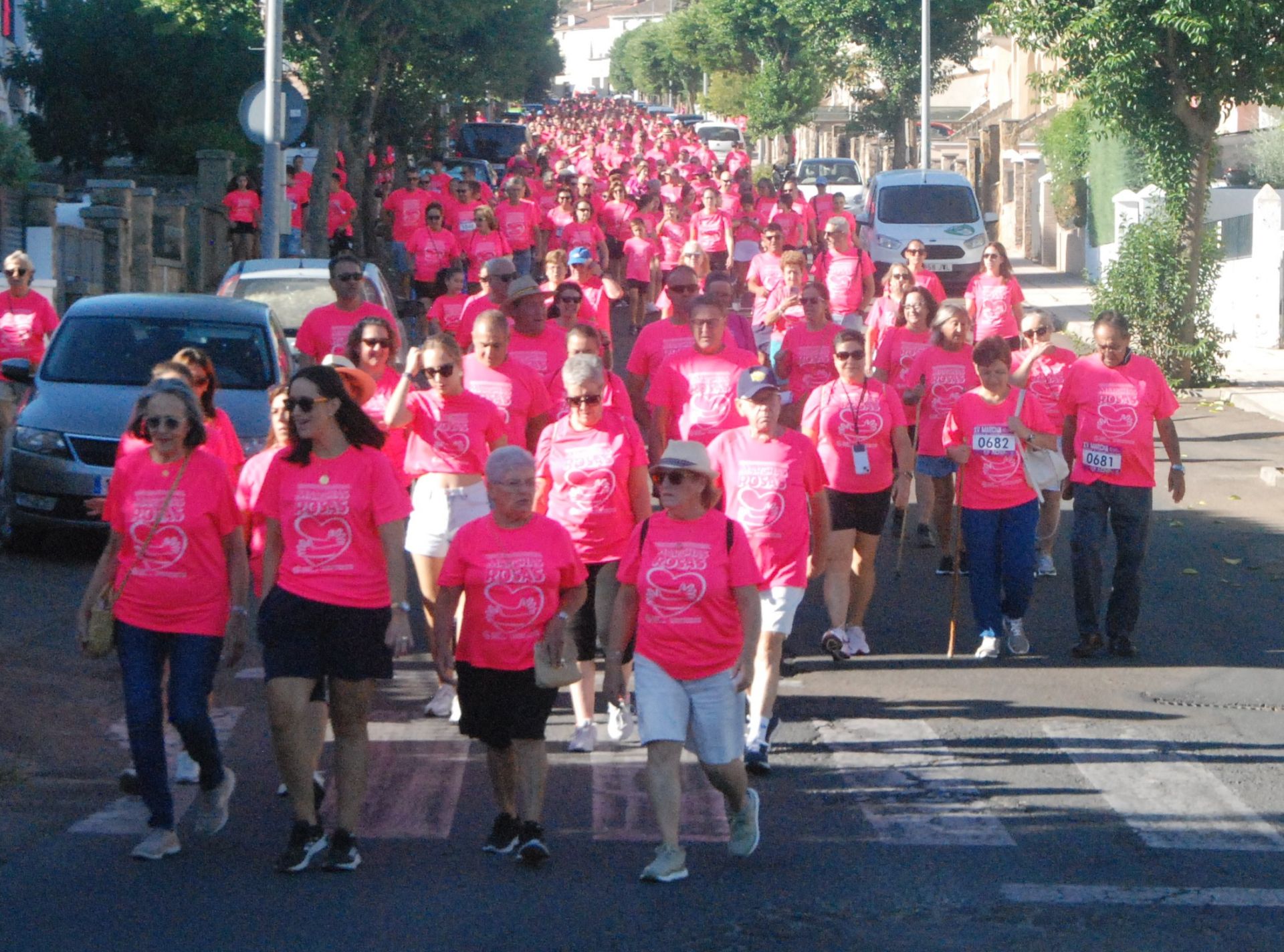 Imagen secundaria 1 - La Marcha contra el Cáncer consigue 2.135 apoyos