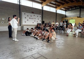 Encuentro juvenil celebrado hace unos días