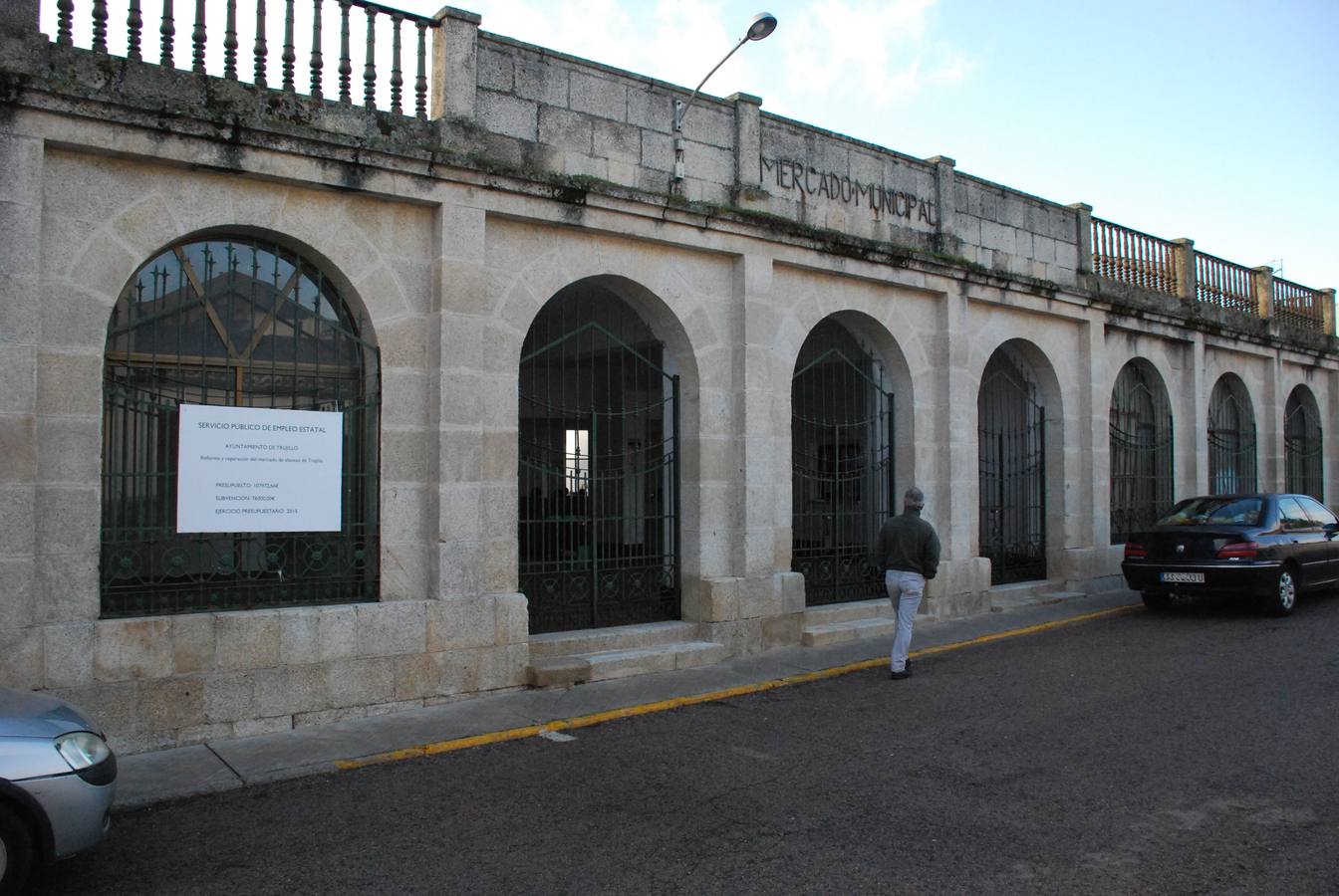 El edificio del mercado de abasto 