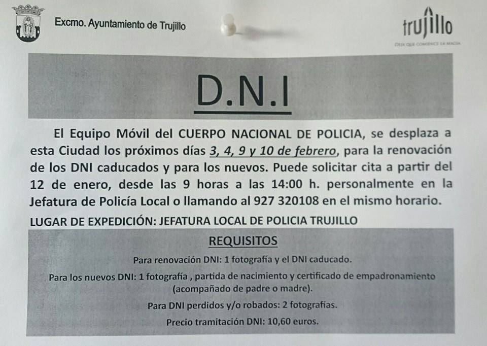 Cartel anunciador de la tramitación de este documento CEDIDA
