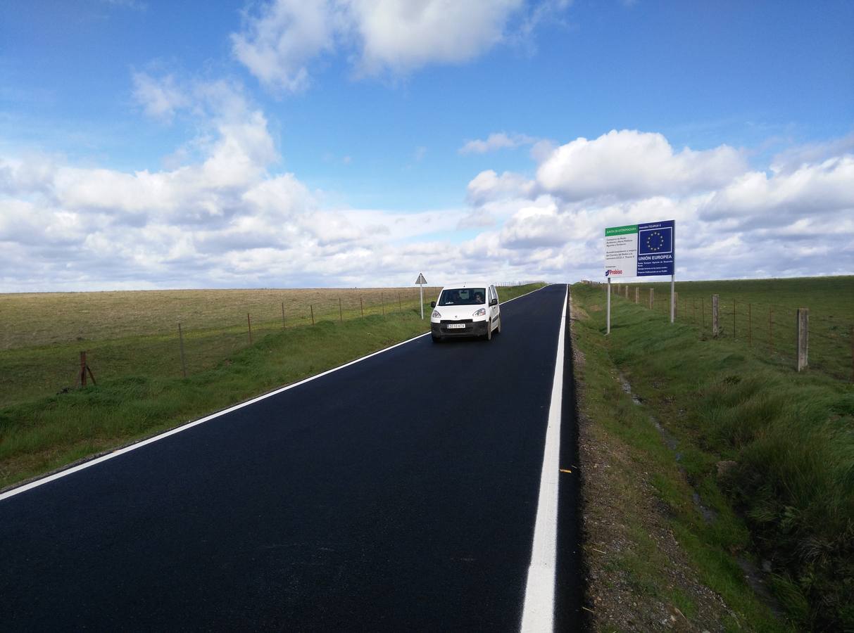 Terminada la obra del camino que une Belén con Torrecillas de la Tiesa