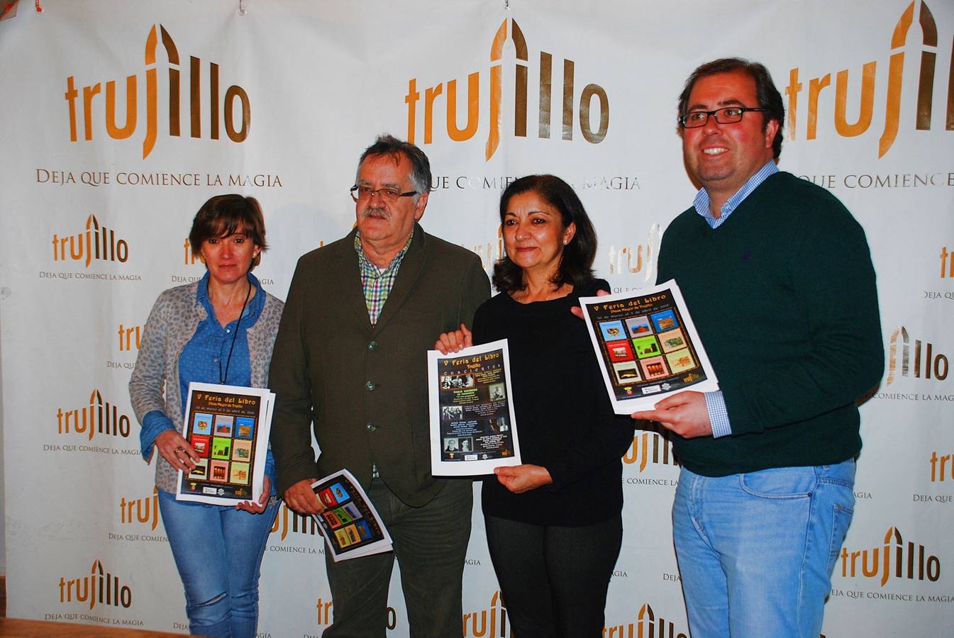 Responsables de la Feria del Libro 