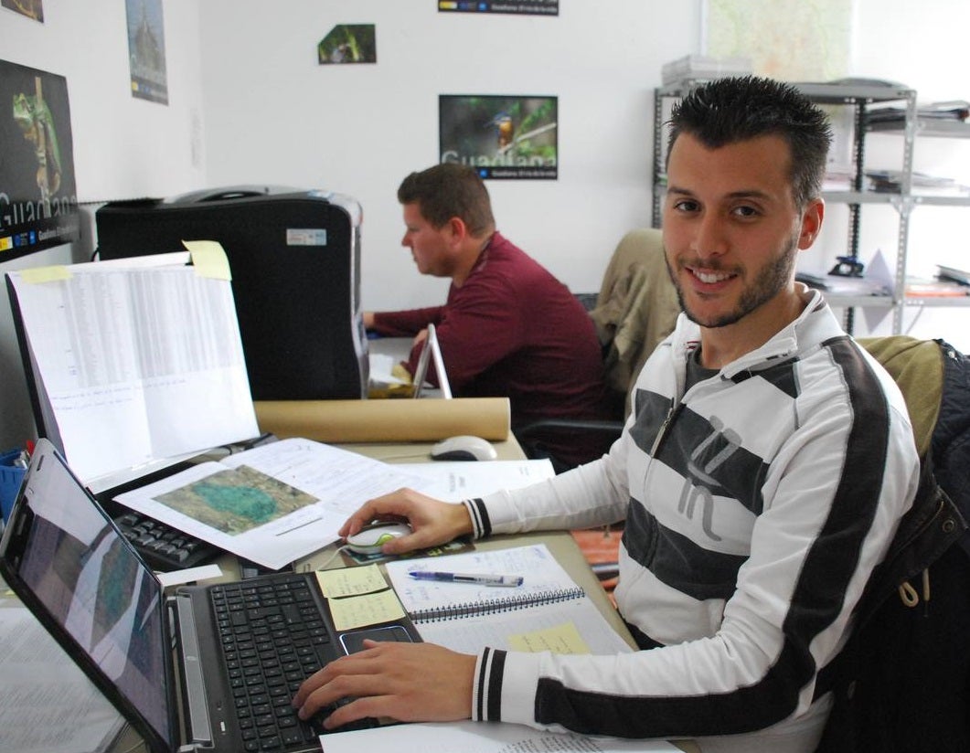 Ismael Fuentes, responsable del proyecto 