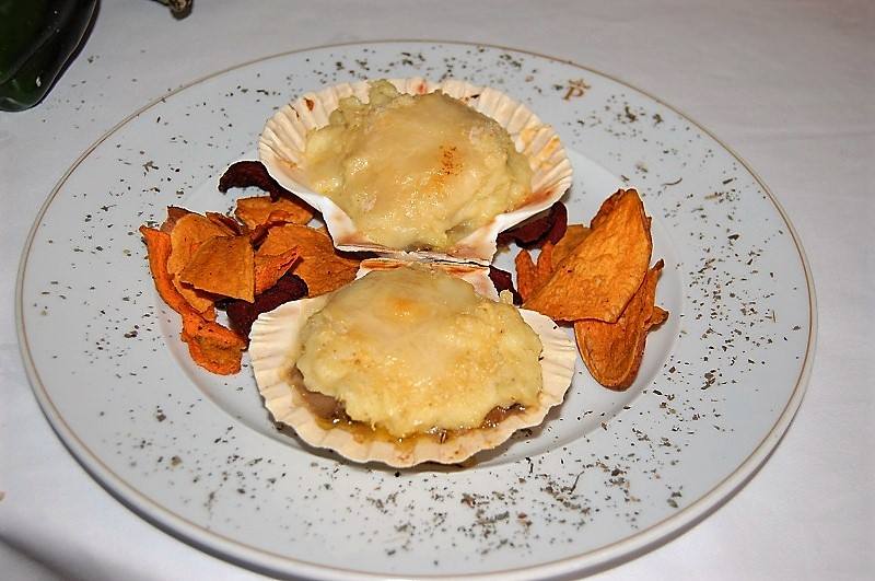 Uno de los platos elaborados 