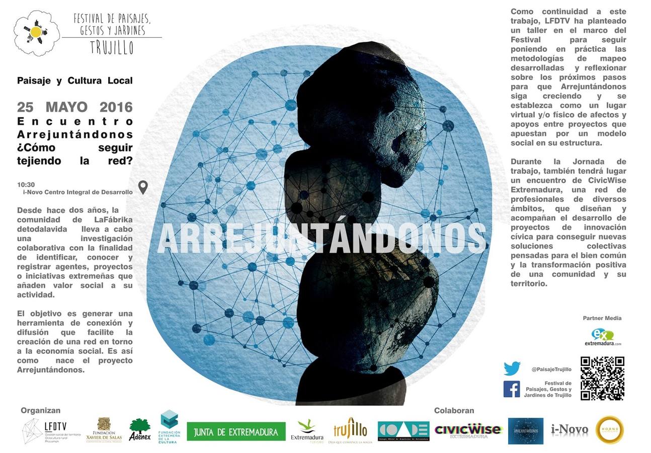 El Festival del Paisaje acoge hoy el proyecto 'Arrejuntándonos'