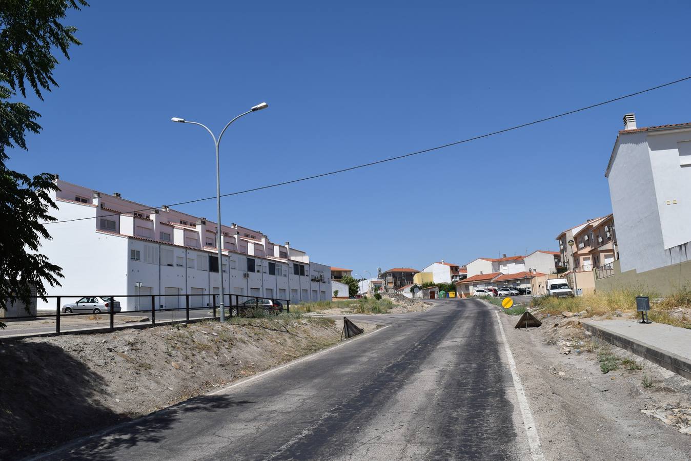 Zona donde tuvo lugar el intento de robo 