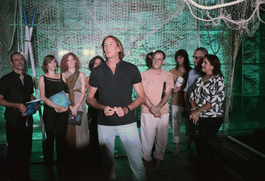 Alfonso Doncel, junto a su equipo 