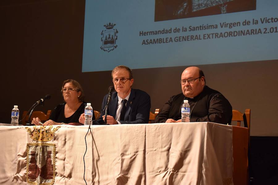 Responsables de la Hermandad Virgen de la Victoria 