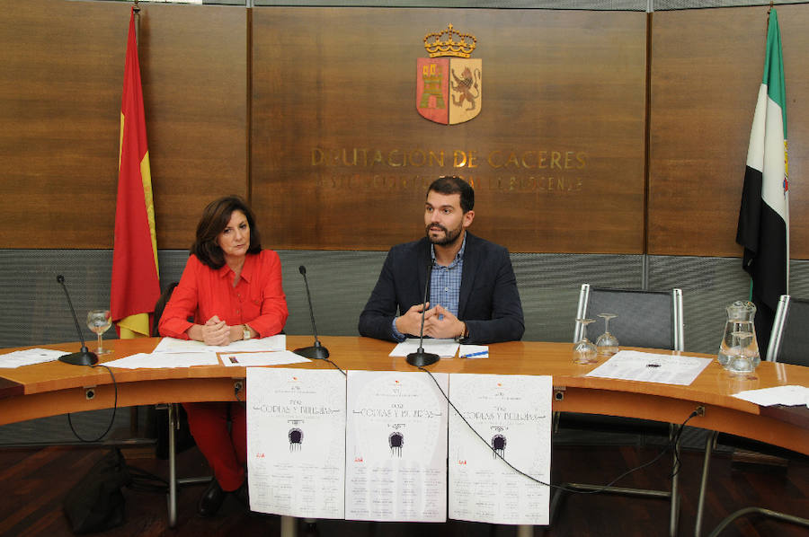 Los responsables en la presentación 