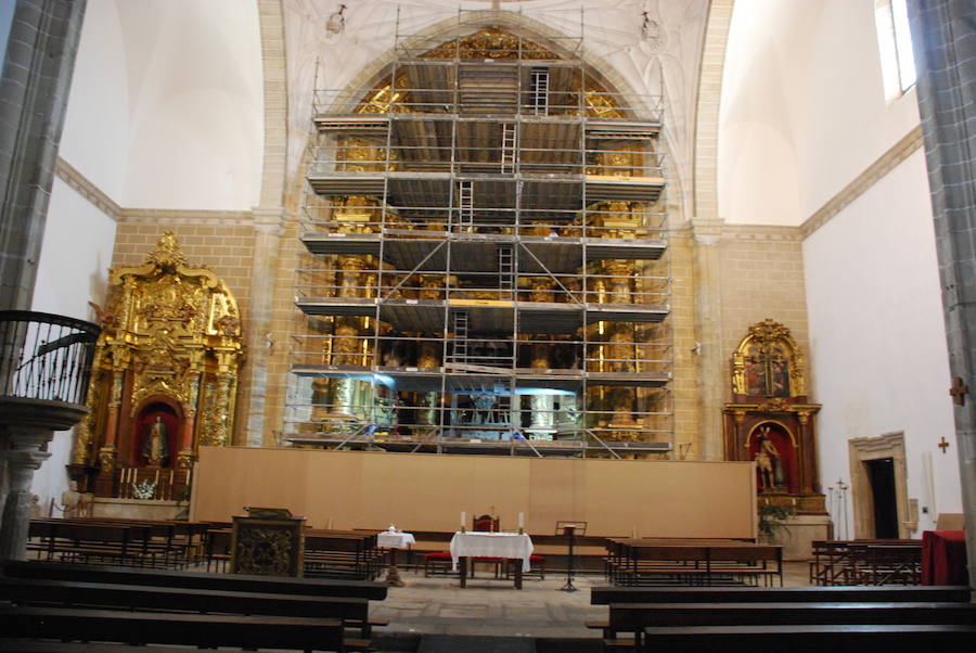 El retablo de la iglesia de San Francisco 