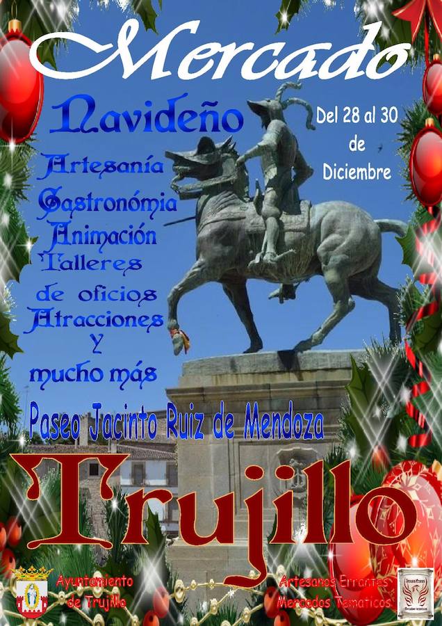 El mercado navideño, que se inicia hoy, tendrá 35 puestos