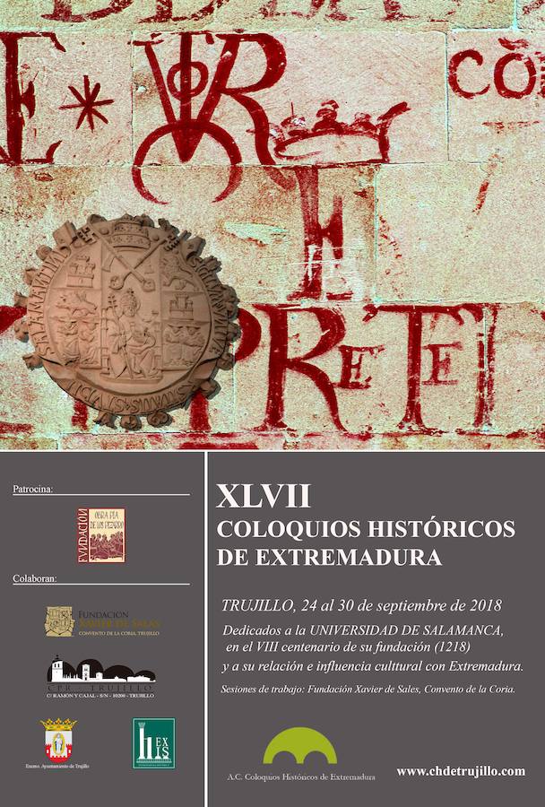 Cartel anunciador de los Coloquios 