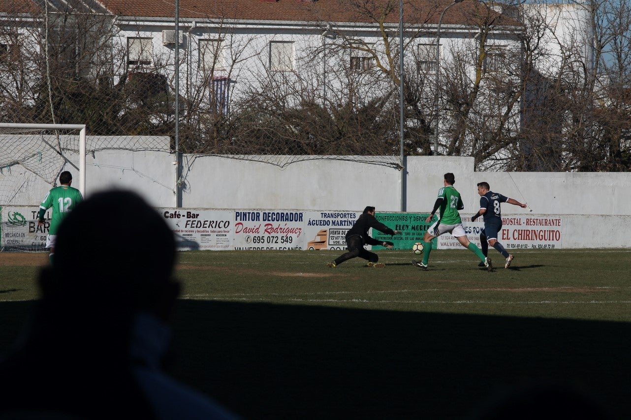 Imágenes del encuentro de semifinales de la Copa Luiqui de Veteranos disputado en el Municipal de San Roque y que terminó 1-3 (30-12-2018)