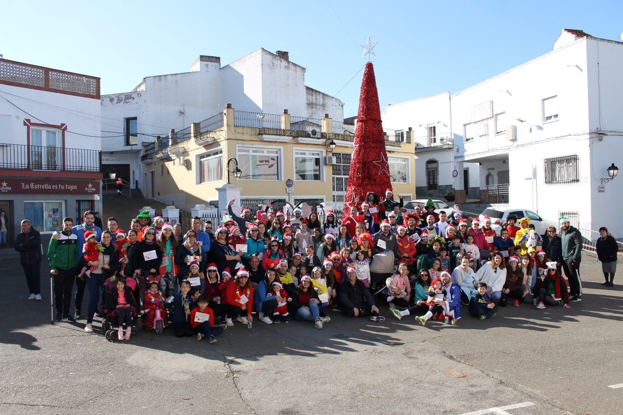 Algunas imágenes de la tercera edición de la San Silvestre Solidaria 2018, celebrada en Valverde de Leganés (30-12-2018)