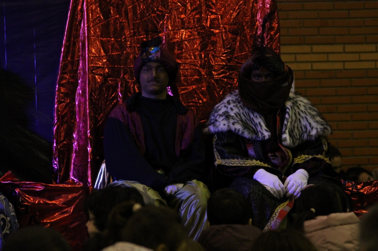 Algunas imágenes de la cabalgata de Los Reyes Magos de Oriente en Valverde de Leganés (05-01-2019)