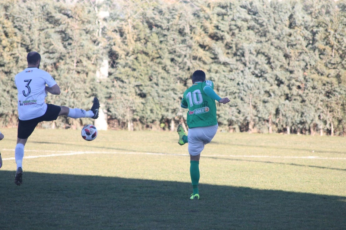 Imágenes del encuentro de la 21ª jornada de liga de Tercera División disputado en el Municipal de San Roque y que acabó 0-2 (20-01-2019)