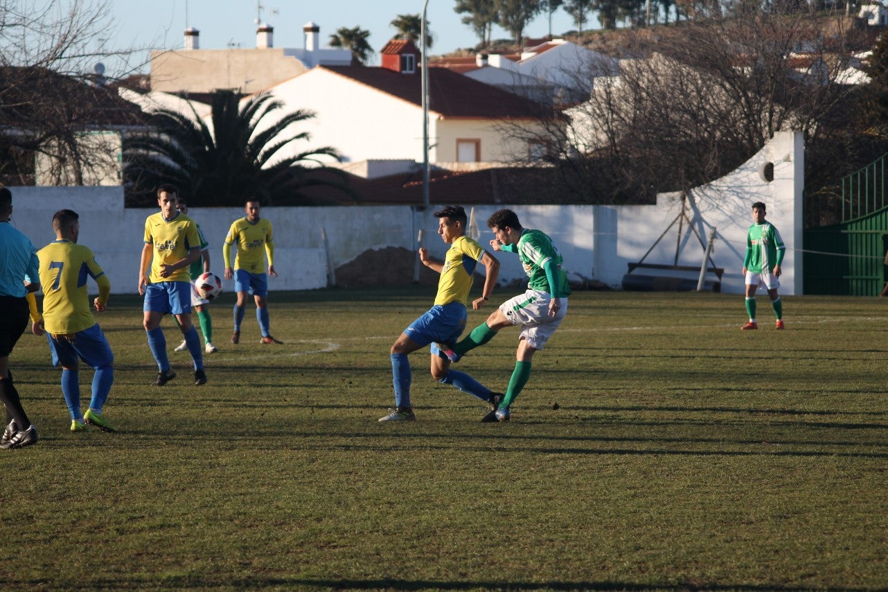 Imágenes del encuentro de la vigesimotercera jornada de liga de Tercera División, disputado en el Municipal de San Roque y que terminó 6-2 (03-02-2019)