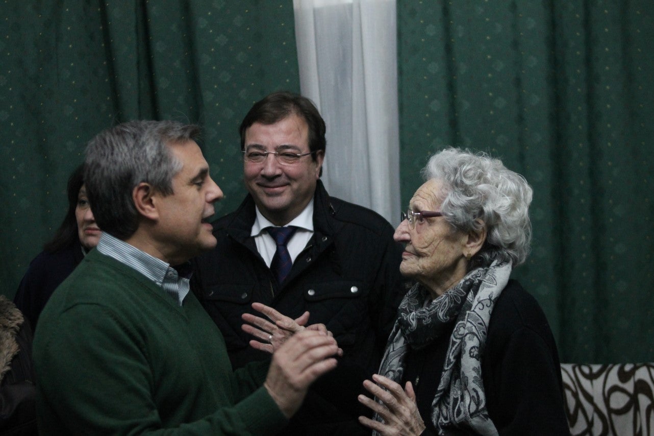 Imágenes de la presentación de la candidatura de Manolo Borrego a la alcaldía del ayuntamiento de Valverde, con la visita del presidente de la Junta, Guillermo Fernández Vara (08-02-2019)